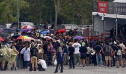 Coldplay fans started queuing as early as 7am to enter concert venue